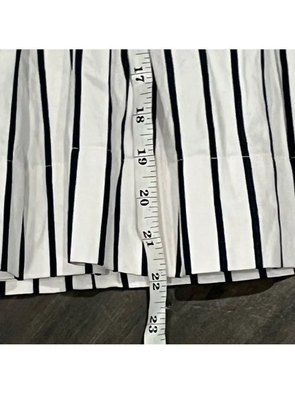 Kate Spade Broome Street Paper Bag Striped Skirt - Size 2